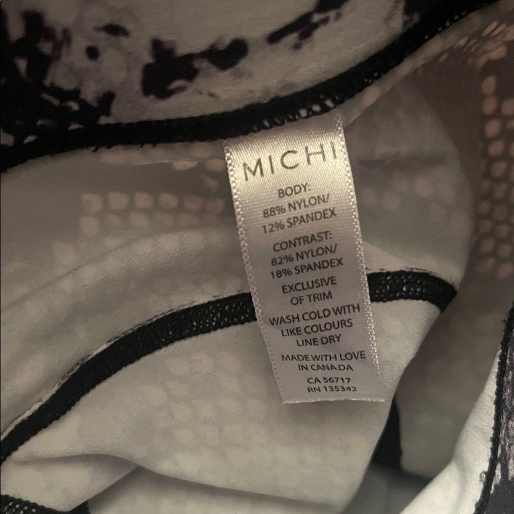 MICHI Stardust Snake
Python Print leggings size M… - image 8